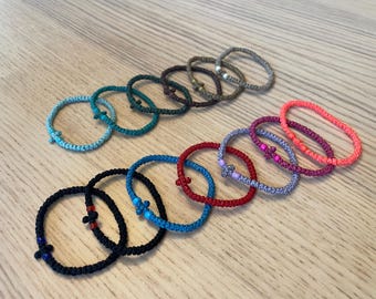Komboskini / Chotki Orthodox Prayer Rope Bracelets 55 knot | 100 knot ropes - 20+ colors