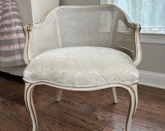 French Provincial Chair NO FREE SHIP Contact Me Adorable Antique Please Read Description