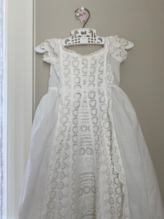 Vintage Victorian Christening Gown English