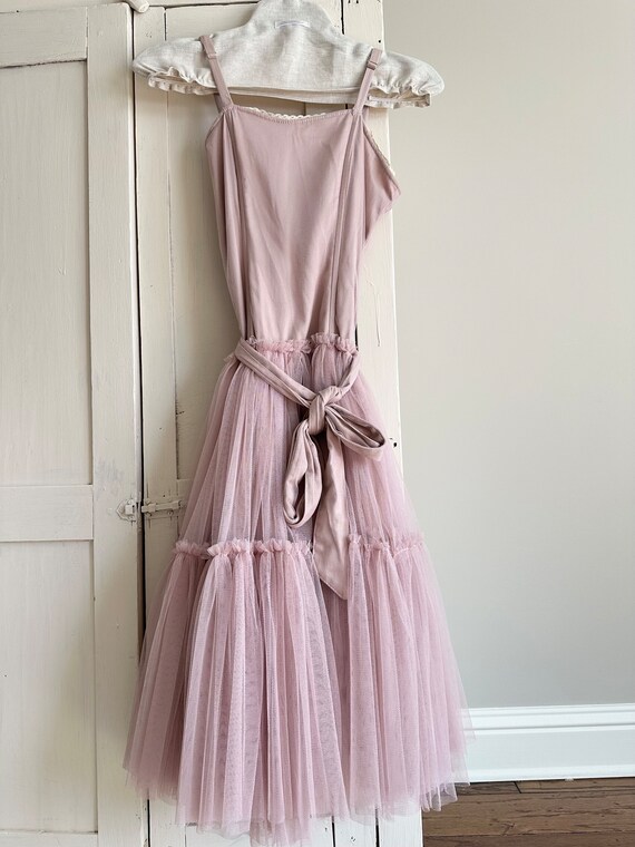 Tutu prom dress pink vintage - image 1