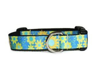 Watercolor Free Peace Bird Dog Collar Bandana
