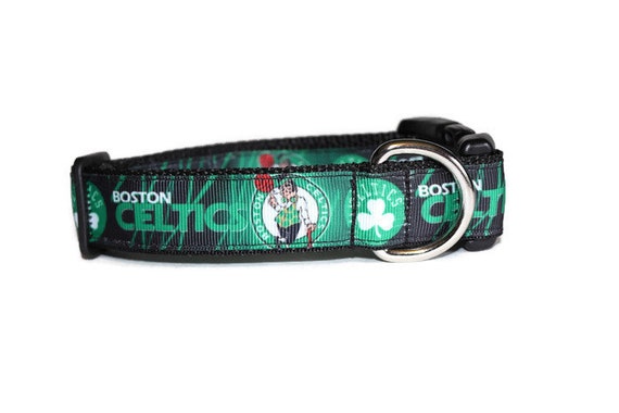 celtics dog collar
