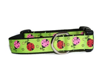 Ladybug Dog Collar - Etsy