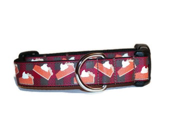 Pumpkin Pie dog collar,Fall dog collar,Thanksgiving dog collar,Pumpkin pie,boy dog collar,girl dog collar,