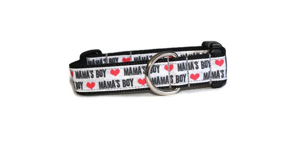 Mama's Boy Dog Collar
