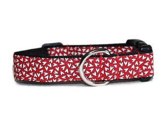 Cartoon Heart Valentines Day dog collar,heart dog collar,boy dog collar,girl dog collar,Valentines Day dog collar,red dog collar