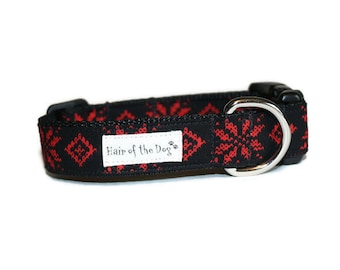 Winter Sweater DoG Collar,Christmas dog collar,fun dog collar,boy dog collar,girl dog collar,winter dog collar,fun dog collar,cute dogcollar