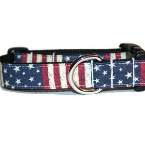 Because of the Brave dog collar,Patriotic dog collar,America dog collar,dog collar,handmade dog collar,boy dog collar,girl dog collar,dogs