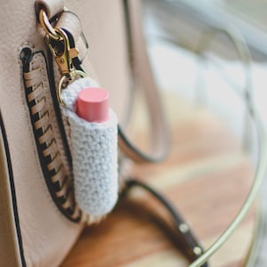 Lip Balm Holder | Gold Key Chain | Chapstick Holder | Lip Balm Key Chain | Lip Balm Holder with Lobster Clasp | Ready to Ship