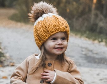 Handmade Knit Hat | Newborn through Child Sizes | Baby Knit Beanie | Child Knit Hat | Made to Order l Knit Toque | Knitwear