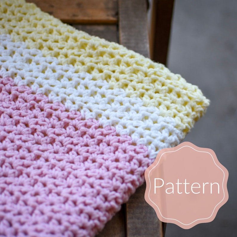 The Snuggle is Real Baby Blanket Crochet Pattern Baby Etsy