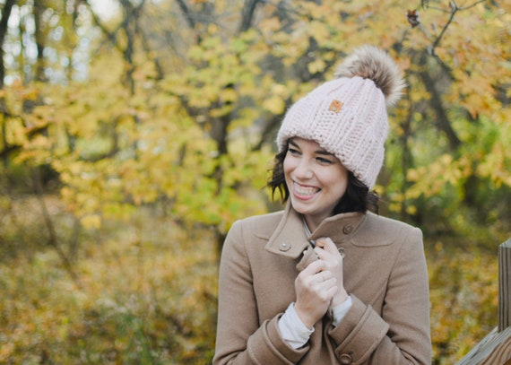 Luxury Adult Knit Beanie | Handmade Knit Beanie | Luxe Knit 