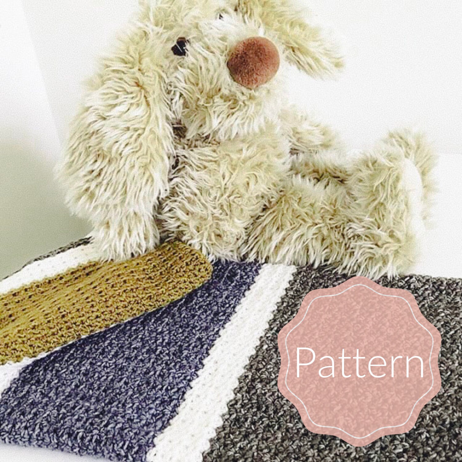 The Snuggle is Real Baby Blanket Crochet Pattern | Baby Blanket Crochet ...