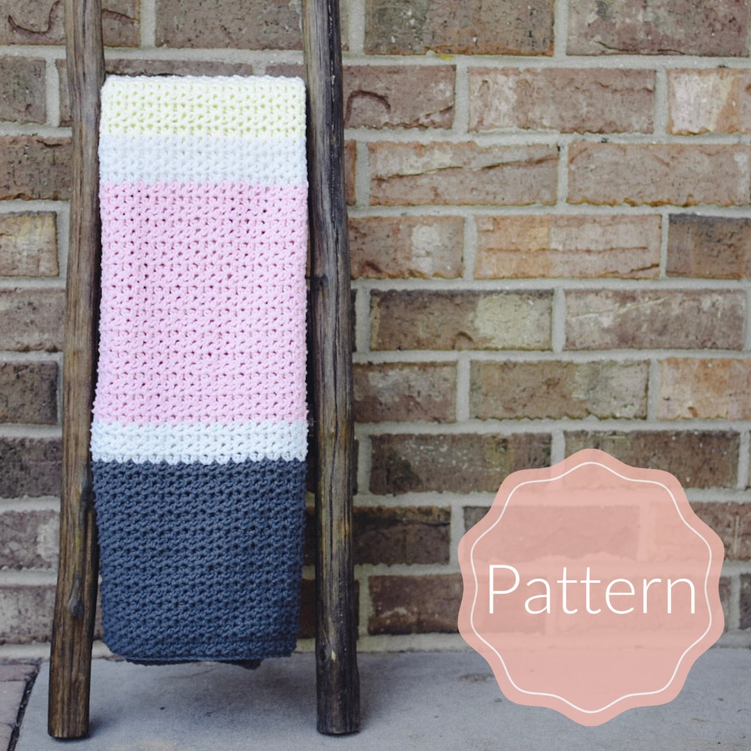 The Snuggle is Real Baby Blanket Crochet Pattern Baby Blanket Crochet