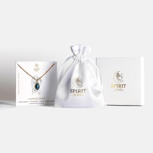 Personalised Guardian Angel Gemstone Bracelet: Natural Healing Crystals, 925 Sterling Silver, Angelite, Amethyst, Moonstone, Selenite image 7