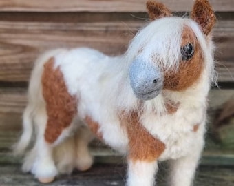 Aguja Felted Shetland Pony