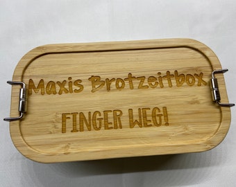 Tolle Brotdose, Lunchbox, plastikfrei, Brotbox, Box Pausenbrot, Vesperbox, Kindergarten, Schule, Name, Geburtstag, personalisiertes Geschenk