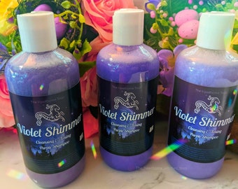 Violet Shimmer - Cleansing &  Toning Shampoo