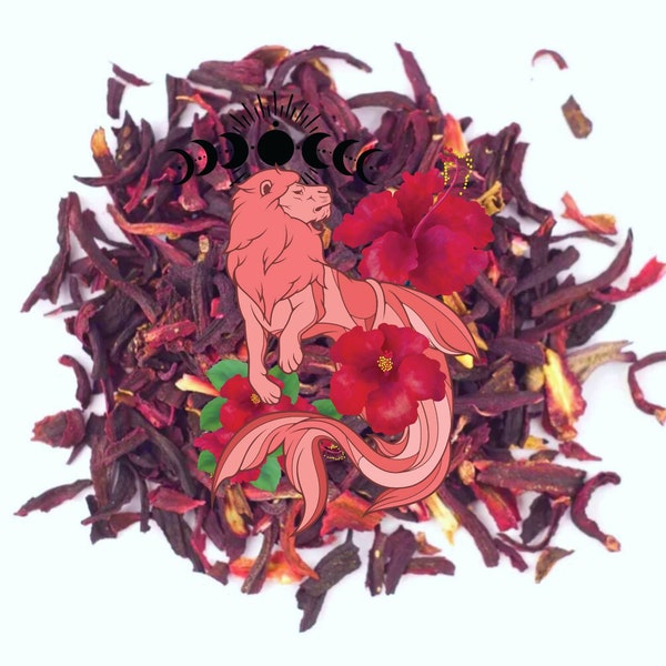 Blood Moon Hibiscus - Sun Dried Premium Tea Bags