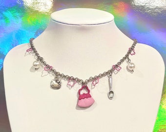 girlhood charm necklace
