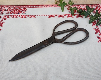 ヴィンテージ 9インチ ヘビーデューティー ハサミ - 金属製仕立て屋用