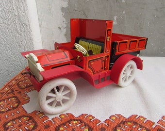 Vintage Pickup Truck Toy, Tin Toy Truck, Vintage USSR Metal Truck Toy, Children Toy, Russian Metal Truck, Collectible Retro USSR Truck Toy