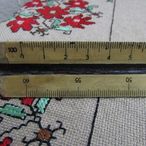 Vintage Scale Line, Ratio Ruler Scale Line, Triangular Ruler 1960s, Map ...