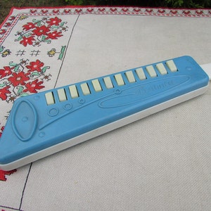 Vintage Children's Musical Instrument Triola "VIATKA"/"ВЯТКА", Russian Kid's Blow Harmonica, Made in USSR 1970's Blow Instrument