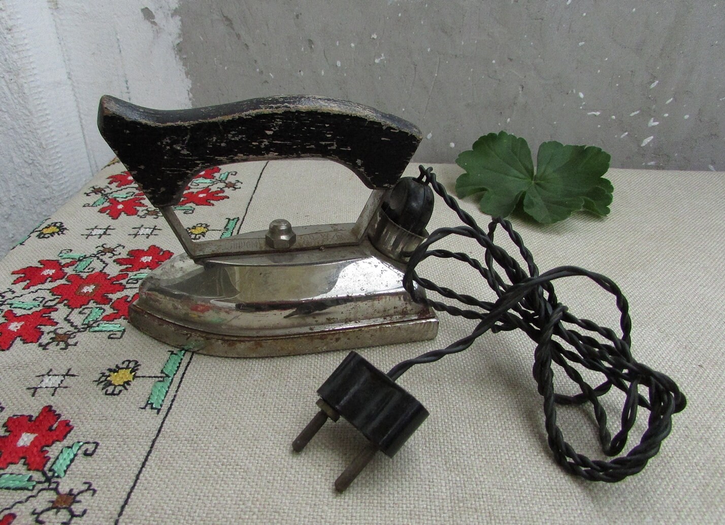 Vintage General Electric Iron Antique Electric Flat Iron Etsy