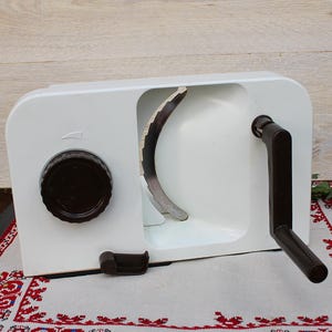 Bread Cutting Machine 70s, Bread/Meat Slicer, Slicing Machine FORON, Foldable Bread Cutter, Kitchen Helper, German Bread Cutting Machine