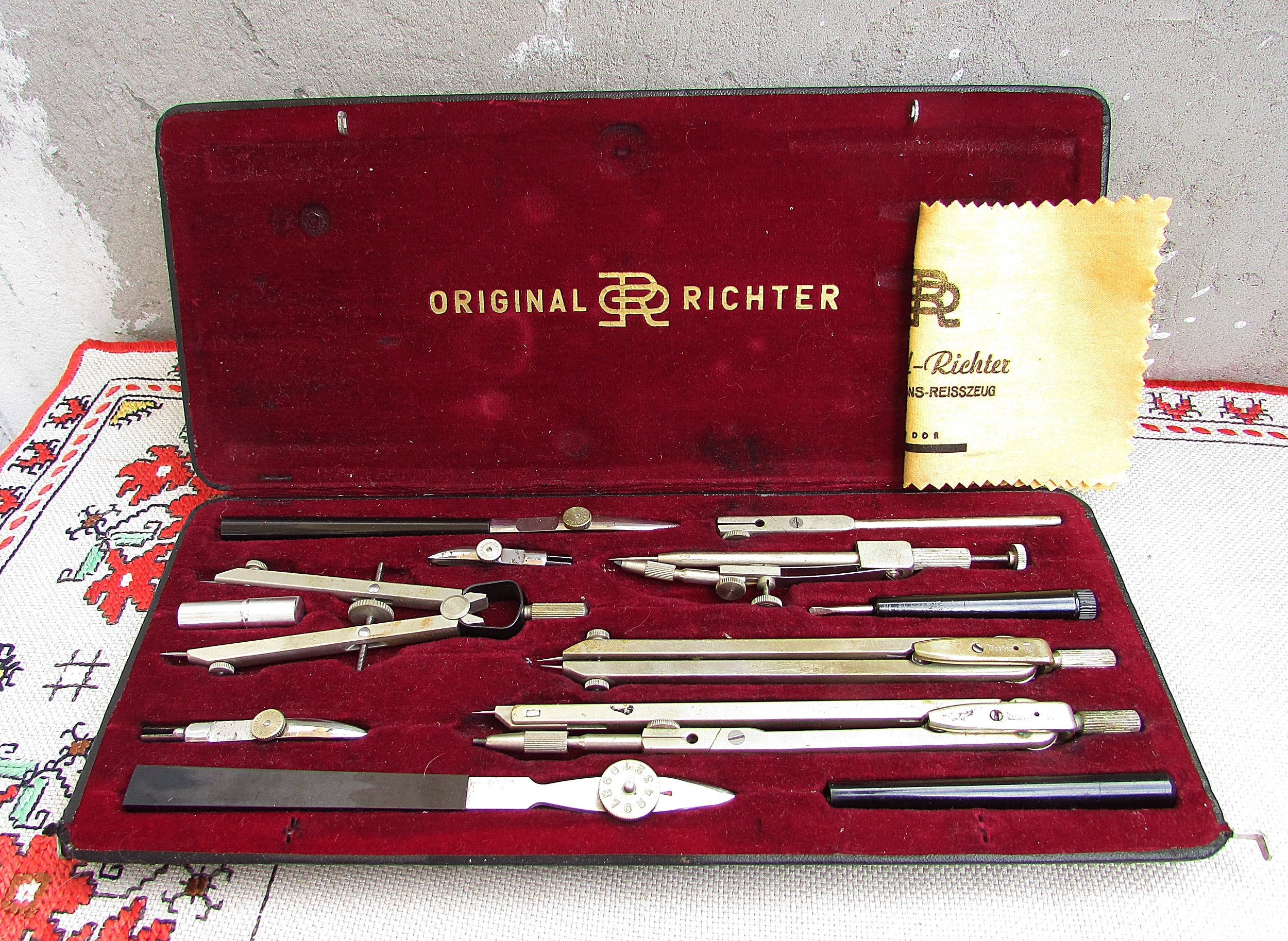Vintage Technical Drawing Set, GRAMERCY Professional Drawing Set, Drafting  Tools, Drawing Case Set,drafting Set, Drawing Instruments, 