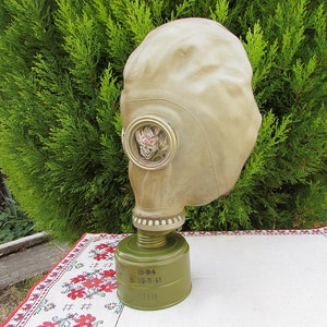 Vintage Gas Mask, Military Gas Mask, Industrial Gas Mask, Army Gas Mask, Protecting Mask, Steampunk mask, Gothic, Halloween, Aerosol Dust