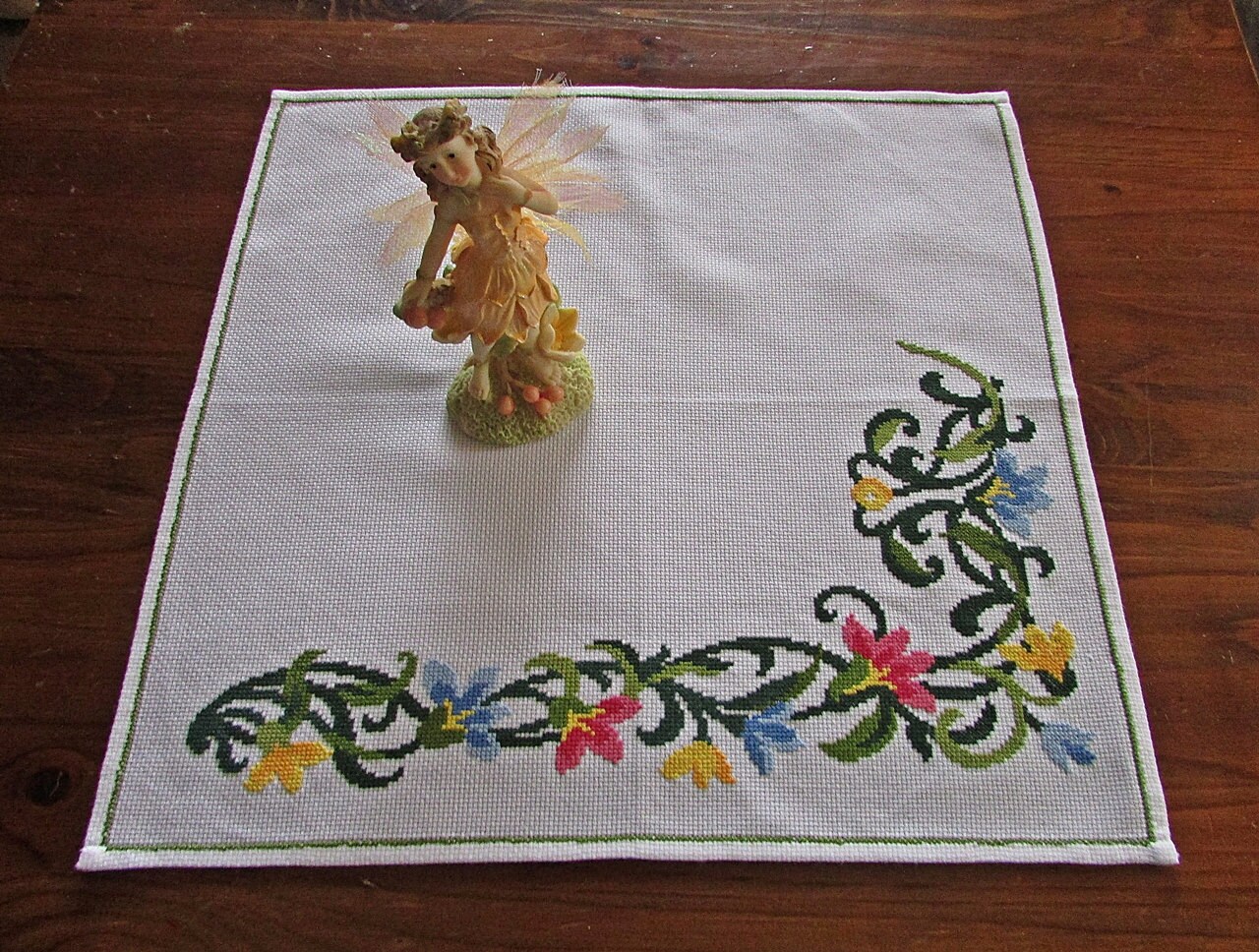 Handmade Set of 2 Embroidered Tablecloths Cotton Tablecloths Etsy