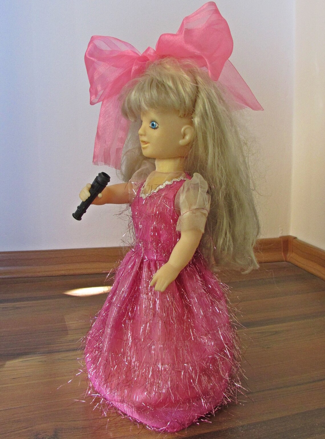 Vintage Music Box Doll Plastic 13 Mechanical Music Doll Etsy