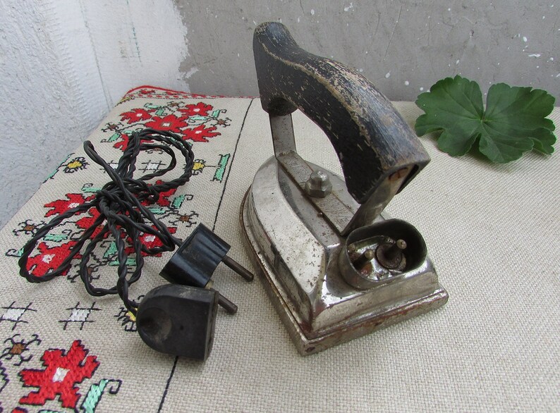 Vintage General Electric Iron Antique Electric Flat Iron Etsy