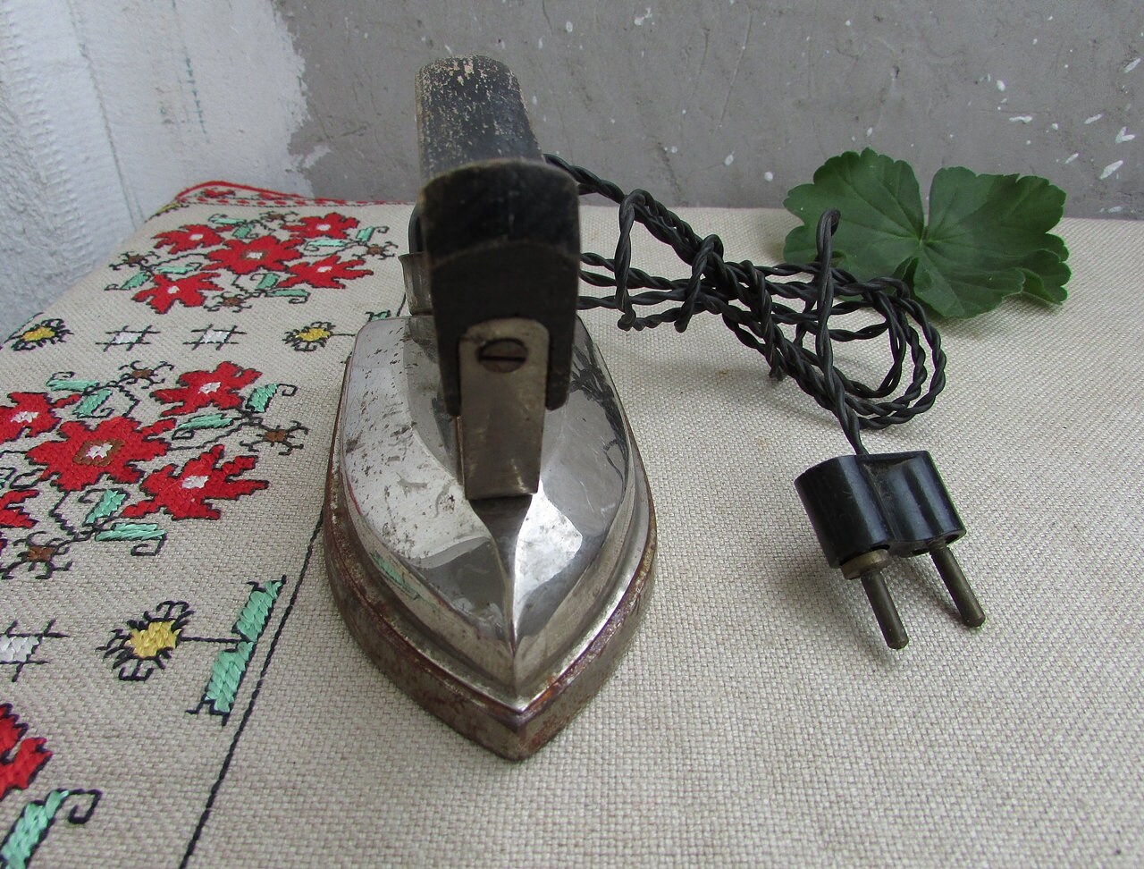 Vintage General Electric Iron Antique Electric Flat Iron Etsy