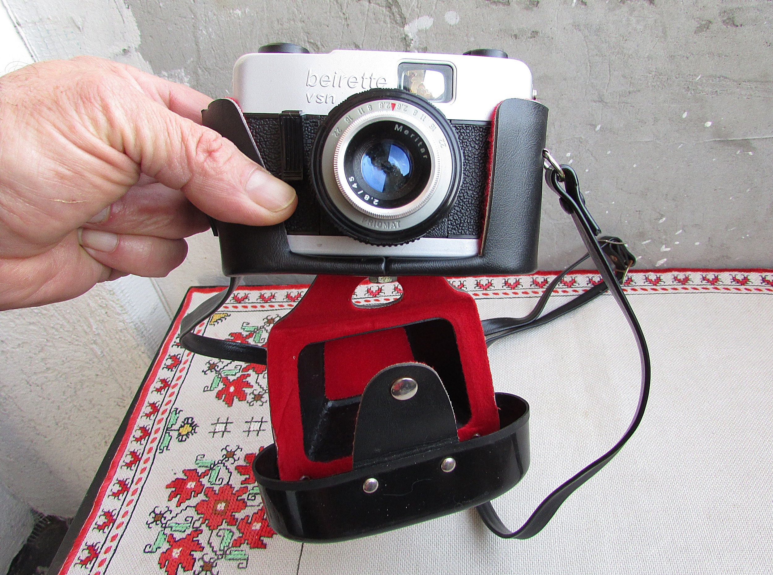 Vintage Camera Beier Beirette VSN, Made in Germany, Photo Vintage Camera Beier Beirette VSN, Made in Germany, Photo