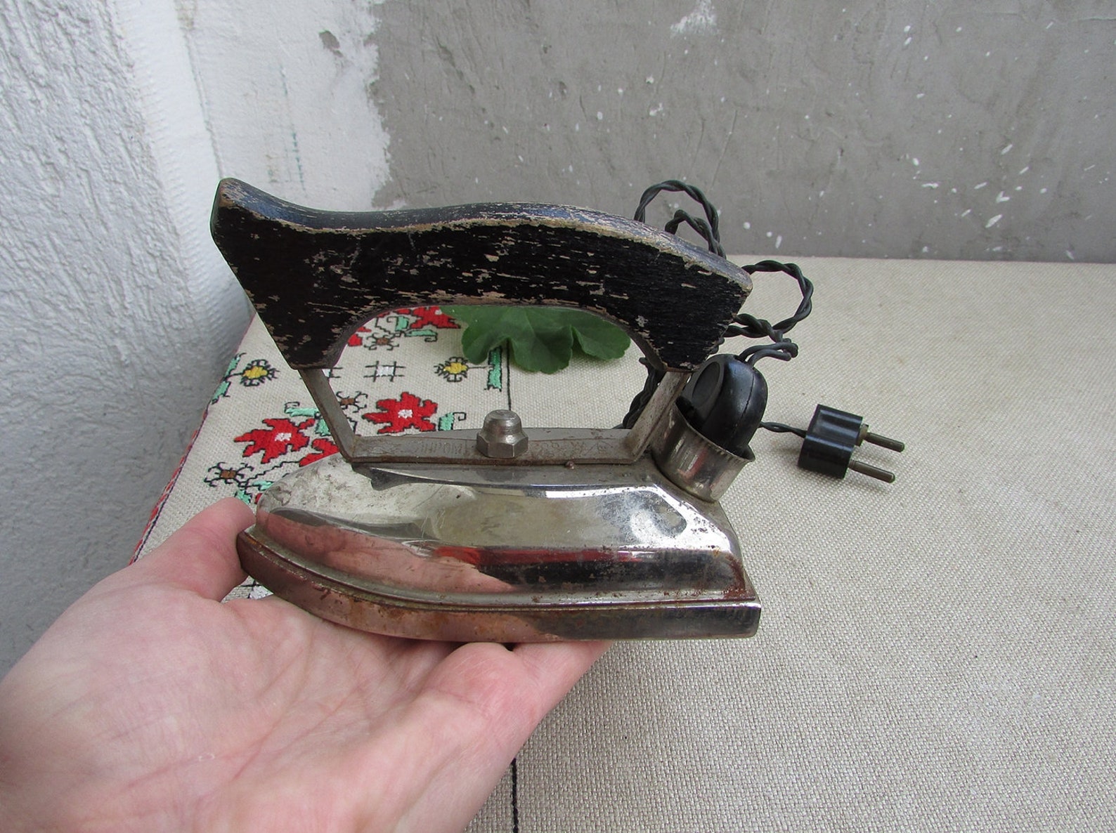 Vintage General Electric Iron Antique Electric Flat Iron Etsy