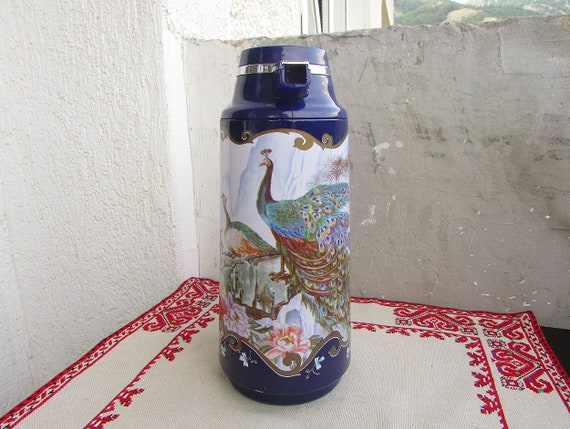 Vintage Thermos Made in China, Old Travel Vacuum Thermos for Cold and Hot  Drinks, Vacuum Bottle, Coffee Tea Thermos, Camping Equipment 