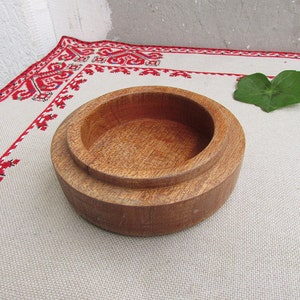 Vintage Hand-turned Wood Bowl, Handmade Decorative Wood Bowl, Handcrafted Wooden Bowl, Carved Wood Bowl, Vintage Wooden Decor