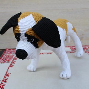 Handmade Dog Toy, Crochet Dog Toy #2, Crochet Doggy Puppy, Crochet Baby Shower Gift, Christmas Gift, Stuffed Toys, Amigurumi Crochet Toy