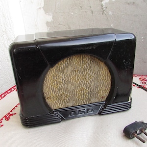 Vintage Point Speaker, Bakelite Radio Point Speaker, Speaker of the Subscriber, Old Radio 50s, Vintage Radio, Vintage Home Decor