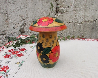 Vintage Spinning Top, Metal Spinning Top 1970s, USSR Toy