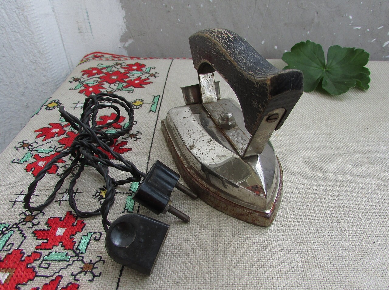 Vintage General Electric Iron Antique Electric Flat Iron Etsy