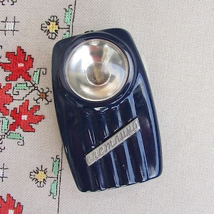 Vintage Railroad Flashlight, Metal Pocket Torch #2, Hand Signal Flashlight, Collectible Flashlight, Vintage Pocket Lamp