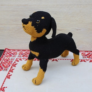Handmade Dog Toy, Crochet Dog Toy, Crochet Doggy Puppy, Crochet Baby Shower Gift, Christmas Gift, Stuffed Toys, Amigurumi Crochet Toy