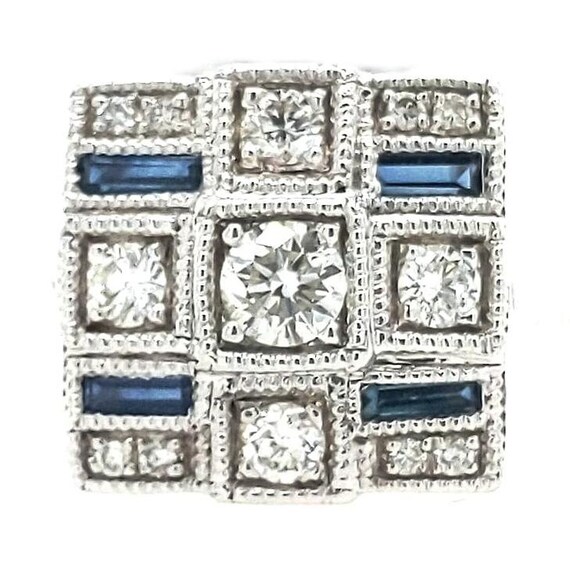 Nora - Diamond Quilt Ring