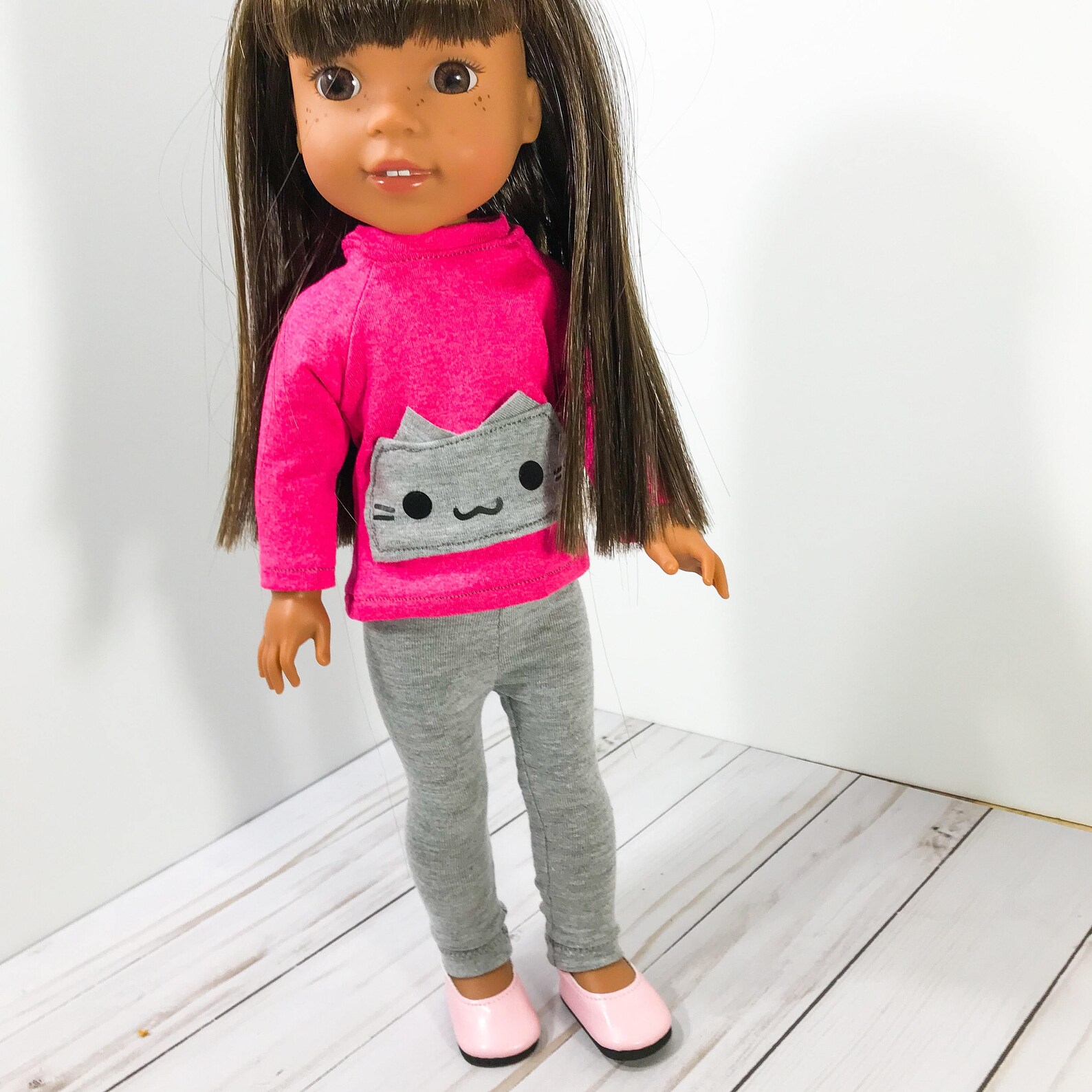 14 5 Inch Doll Clothes Cat Sweater Leggings Fits Dolls Like Etsy