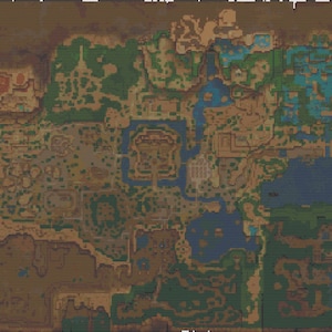 The Legend of Zelda: Echoes of Wisdom pdf-patroon met kruissteekkaart