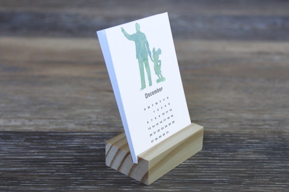 2020 Desk Calendar Disney Calendar Watercolor Calendar Etsy
